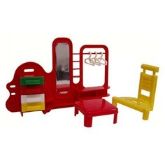 Форма Прихожая Кристина (С-52-Ф) красный/желтый