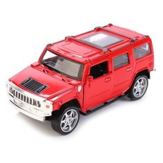 Внедорожник ТЕХНОПАРК Hummer (FY5018), 13 см, красный