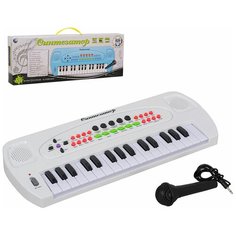 Синтезатор, 32 клавиши, в комплекте микрофон (HS3230B) Tong DE
