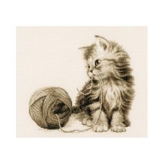 Vervaco" наборы для вышивания PN-0162378 PN-0162378 "Котёнок с клубочком