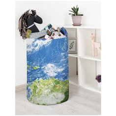 Корзина для игрушек JoyArty "Одинокая планета" 40x60 см