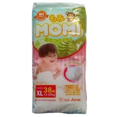 Подгузники трусики детские MOMI Monkey 5 XL 12-20 кг, 38 шт