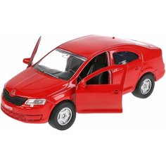 Технопарк Машина Skoda Rapid красная 12 см металл 273016 с 3 лет