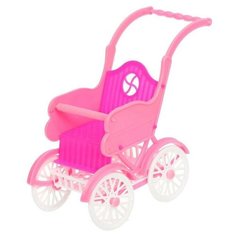 Коляска для кукол «Летняя», цвета микс Пластмастер