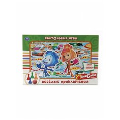 Настольная игра Веселые приключения Фиксики / Ми-Ми-Мишки, Умные игры