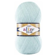 Пряжа Alize Angora Real 40, 40 % шерсть, 60 % акрил, 100 г, 430 м, 5 шт., 522 мята