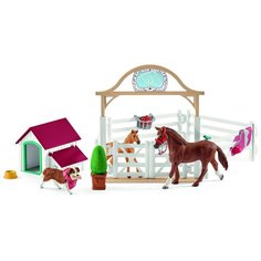 Schleich Лошади для гостей Ханны с собакой Руби 42458, 20 дет.