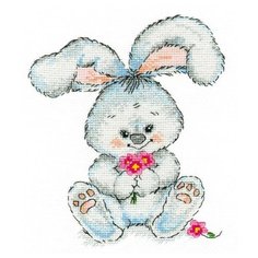 Овен Набор для вышивания Заюшка 15 x 13 см (989)
