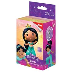 LORI Набор для росписи Игрушка-раскраска Disney Принцесса Жасмин (Ирд-007) 6 шт.