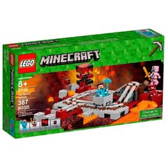 Конструктор LEGO Minecraft 21130 Подземная железная дорога, 387 дет.