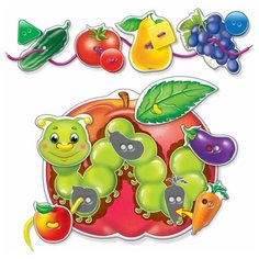 Развивающая игрушка Vladi Toys Фрукты-овощи (VT1307-09)