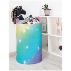 Корзина для игрушек JoyArty "Радужное сияние" 40x60 см