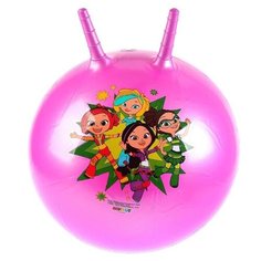 Мяч-попрыгун Играем вместе Сказочный патруль (SJ-22(SP1)), розовый