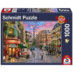 Пазл Schmidt 1000 деталей: Дорога к Эйфелевой башне