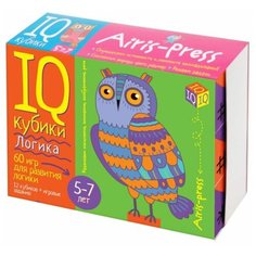 Умные кубики «Логика. 60 игр для развития логики», Куликова Е.Н., Доронина Г.В. АЙРИС пресс