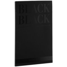 Альбом Fabriano BlackBlack 29,7x42см 300грм 20 листов склейка по короткой стороне