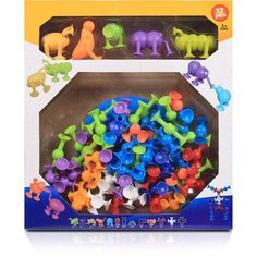 Конструктор присоски 77 деталей Sibelly