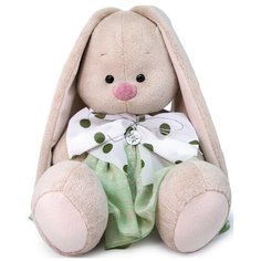 Мягкая игрушка Budi Basa Зайка Ми в платье с бантом, 18 см