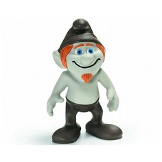 Смурф Хакус 6 см из мультфильма Смурфики — фигурка игрушка 20758 Schleich