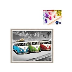 Алмазная мозаика 40*50см на подрамнике, полное заполнение ИНТЭК