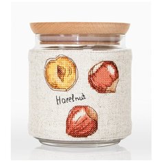 Набор для вышивания крестом Luca-S "Лесной орех", 7,5х7,5 см (арт. BS108)