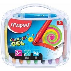Мелки цветные гелевые Maped ColorPeps Gel 10 цветов