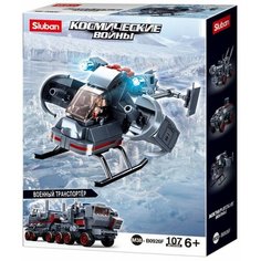Конструктор "Патрульный вертолет" (107 деталей) Sluban