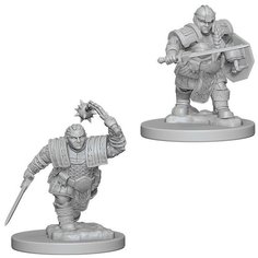 Миниатюра для настольной ролевой игры Dungeons and Dragons - Nolzurs Marvelous Miniatures - Dwarf Female Fighter Wiz Kids