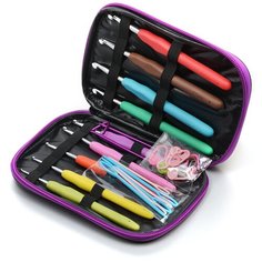 Набор алюминиевых крючков Maxwell Colors с эргономичной ручкой (2.0-6.0 мм)