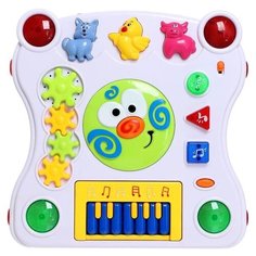Развивающий столик ZABIAKA "Солнышко", световые и звуковые эффекты