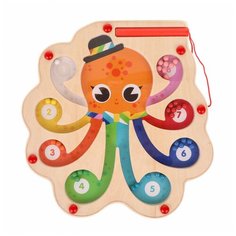 Магнитный лабиринт "Осьминог": изучаем цвета и счет Mapacha
