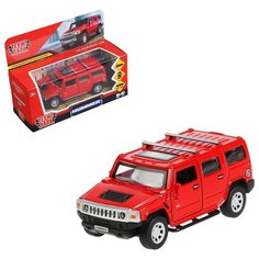 Модель HUM2-12-RD Hummer H2 красный Технопарк в кор.