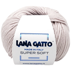 Пряжа Lana Gatto Super Soft, 100 % мериносовая шерсть, 50 г, 125 м, 1 шт., 13701