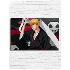 Картина по номерам на холсте Аниме Блич (Ичиго, Рукия, Орихимэ, Урю) - 7973 Г 30x20