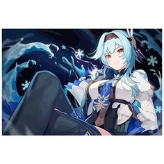 Картина по номерам на холсте игра Genshin Impact - 6726 Г 60x40
