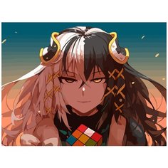 Картина по номерам на холсте Аниме Overlord 5258 40x30