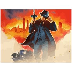 Картина по номерам на холсте Mafia Definitive Edition - 3