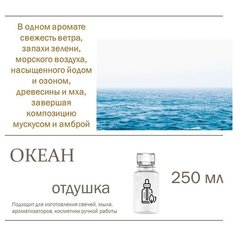Океан, отдушка для свечей и мыла (250 мл) Candle M