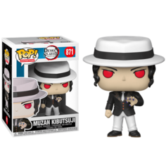 Фигурка Funko POP - Музан Кибуцуджи из аниме Клинок, рассекающий демонов (Мятая коробка)