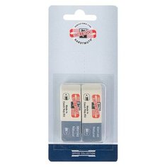 Koh-I-Noor Набор ластиков 2 штуки Koh-I-Noor Sanpearl 6541/40, комбинированный, каучук, блистер