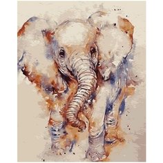 Картина по номерам Слоненок 40х50 см 000 Art Hobby Home