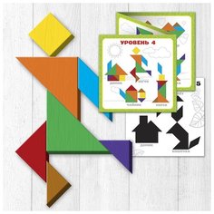Головоломка "Танграм" рисунки Лесная мастерская