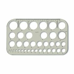 Трафарет окружностей Koh-I-Noor (4-40мм) (74916100000)