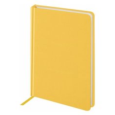 Ежедневник недатированный А6 Brauberg Select (160 листов) обложка балакрон, желтый, 4шт. (111684)
