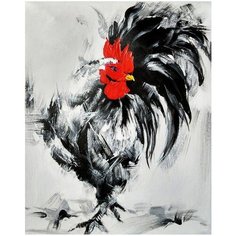 Картина по номерам Хозяин Курятника 40х50 см 000 Art Hobby Home