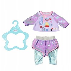 Одежда для кукол Baby Born 828-182 кофта, шорты / наряд для пупса Беби Бон Zapf Creation