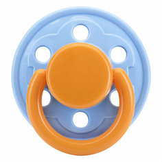 Курносики соска-пустышка латексная ортодонтическая Солнышко арт.13140 6+ 1 шт Амт трейд