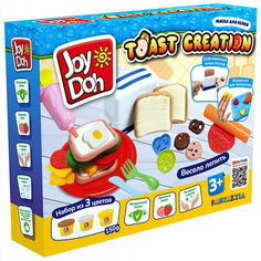 Масса для лепки Joy Doh набор TOAST CREATION Тостер TOST-150 pot
