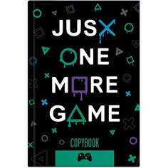 Тетрадь кибер МИР А5 145х215мм 96л твердый переплет 7БЦ 61544 Феникс