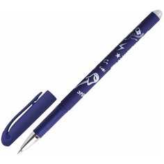 Ручка стираемая гелевая BRUNO VISCONTI, "Музыка", синяя, корпус ассорти, узел 0,5 мм, линия письма 0,4 мм, 20-0231